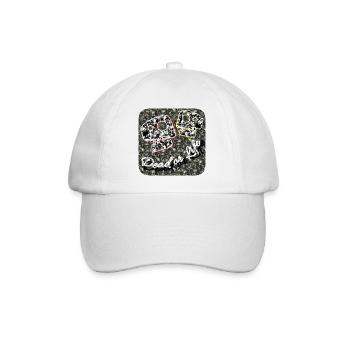 Dead or Life - Baseball Cap - white/white - Front