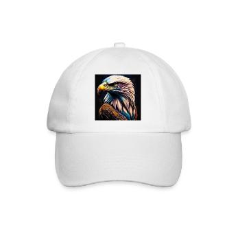 Eagle - Baseball Cap - white/white - Front