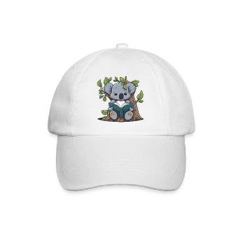 Tree-bound Reader - Baseball Cap - white/white - Front