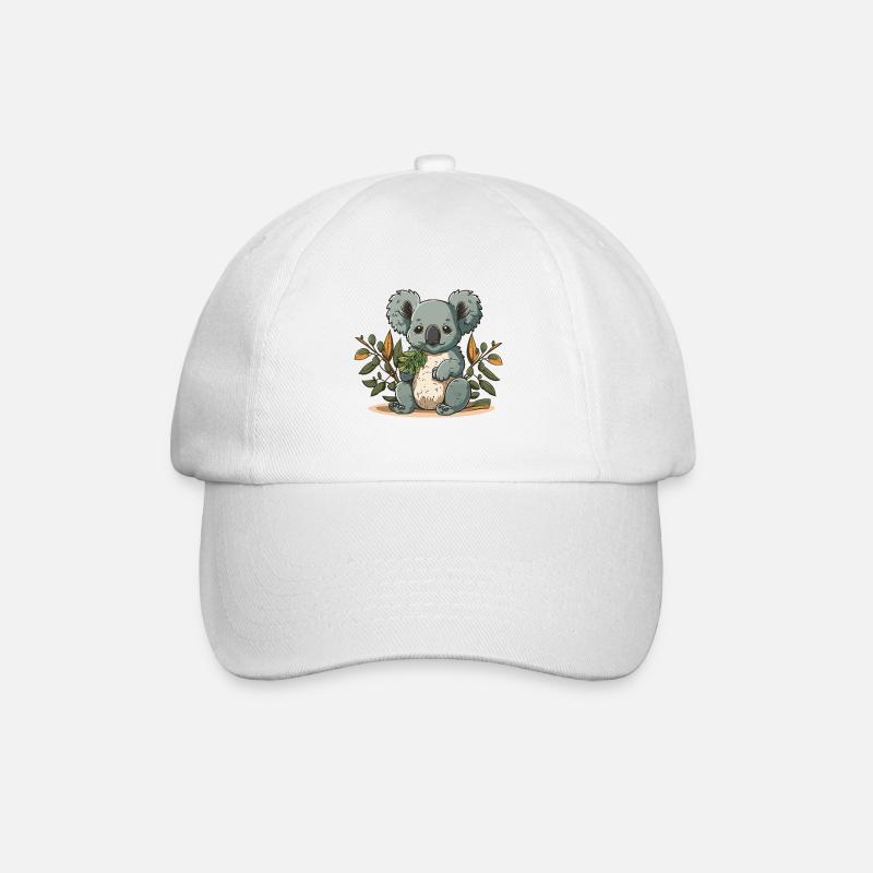 Eucalyptus Treat - Baseball Cap - white/white