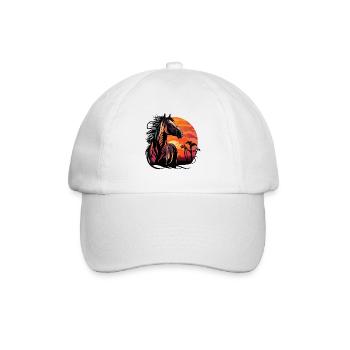Étalon Sunset - Casquette classique - blanc/blanc - Devant