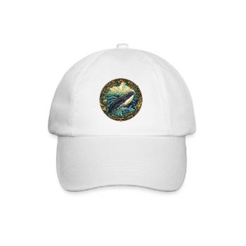 Whale - Baseball Cap - white/white - Front