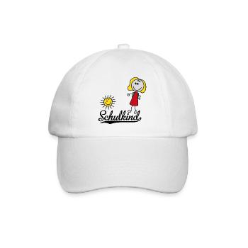 Schulkind - Baseballkappe - Weiß/Weiß - Vorne