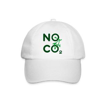 Environment Co2 Statement Climate Change Nature Conservation Earth - Baseball Cap - white/white - Front