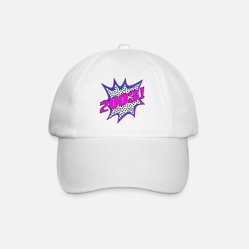 LETTRAGE EN 2003 - Casquette classique - blanc/blanc