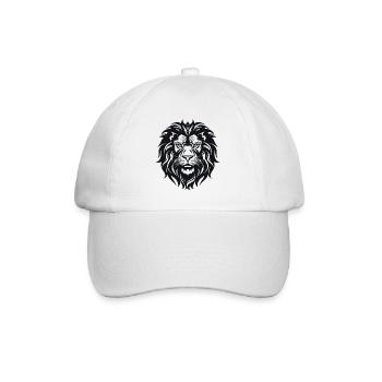 Lion Afrique Animal Motif Wildlife Animal Safari Vacances - Casquette classique - blanc/blanc - Devant