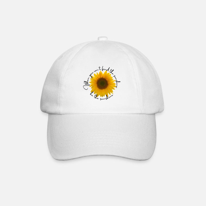 Soyez le soleil - Casquette classique - blanc/blanc