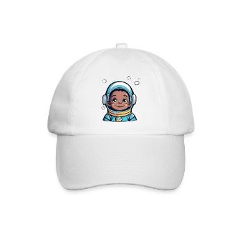 Astronaute mignon #3 - Casquette classique - blanc/blanc - Devant