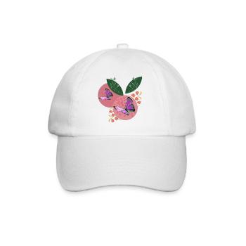 BUTTERFLY DREAMS - Casquette classique - blanc/blanc - Devant
