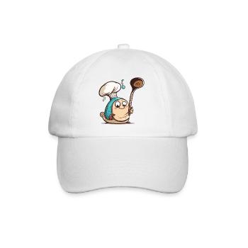 Délice d’escargots - Casquette classique - blanc/blanc - Devant
