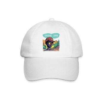 Temps de trajet - Casquette classique - blanc/blanc - Devant
