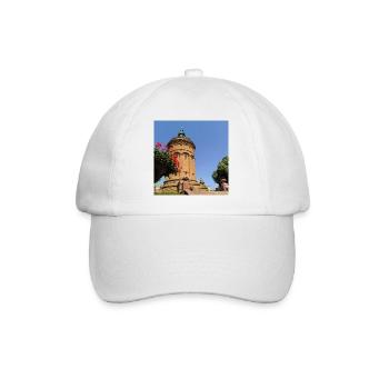 CHÂTEAU D’EAU DE MANNHEIM - Casquette classique - blanc/blanc - Devant