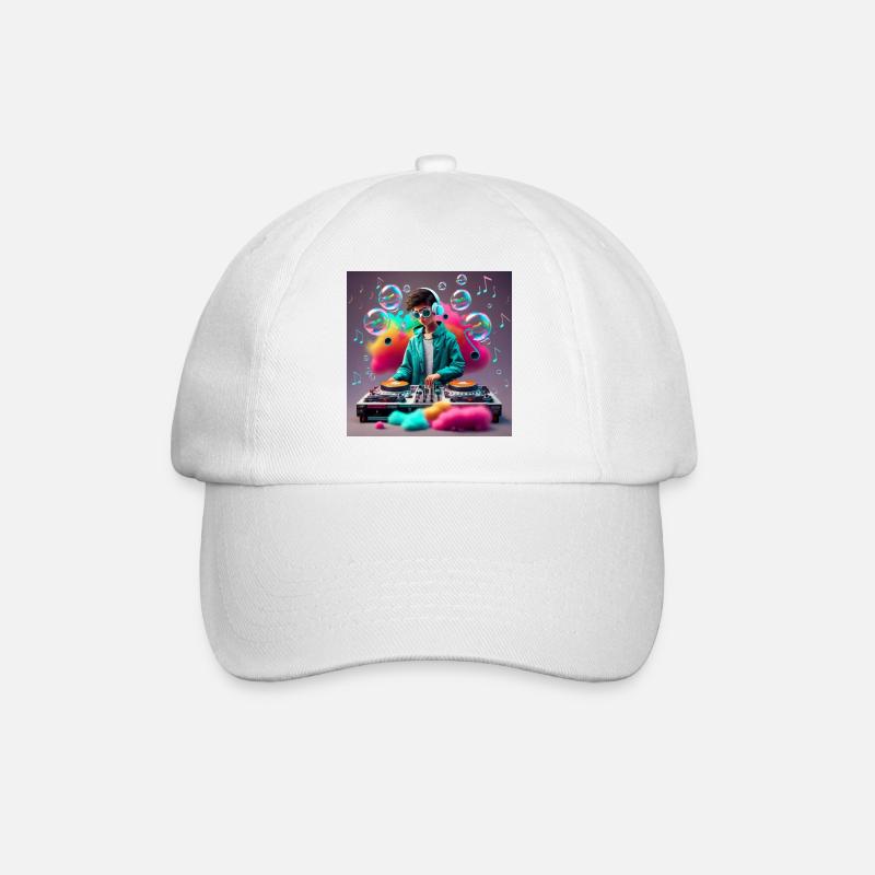 console - Baseball Cap - white/white