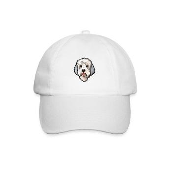 Dandie Dinmont Terrier Race De Chien Cartoon Kawaii Il - Casquette classique - blanc/blanc - Devant