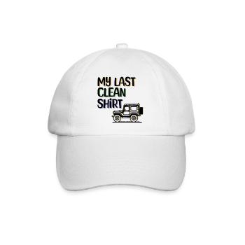 Camping, Statement, Camping, Nature, Relaxing, Holidays - Baseball Cap - white/white - Front