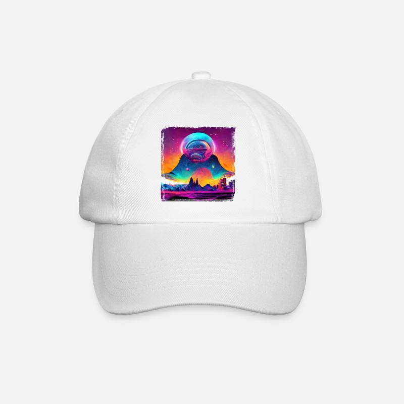 Fantaisie spatiale - Casquette classique - blanc/blanc