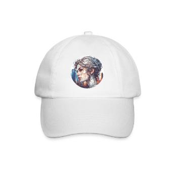 Femme / Dame / Blonde / Jolie / Féminine / Féminine - Casquette classique - blanc/blanc - Devant