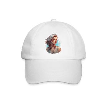 Femme / Dame / Blonde / Jolie / Féminine / Féminine - Casquette classique - blanc/blanc - Devant
