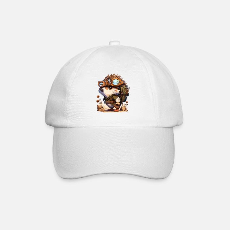 Aventures de hérisson - Casquette classique - blanc/blanc