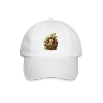 Cozy Hedgehog - Baseball Cap - white/white - Front