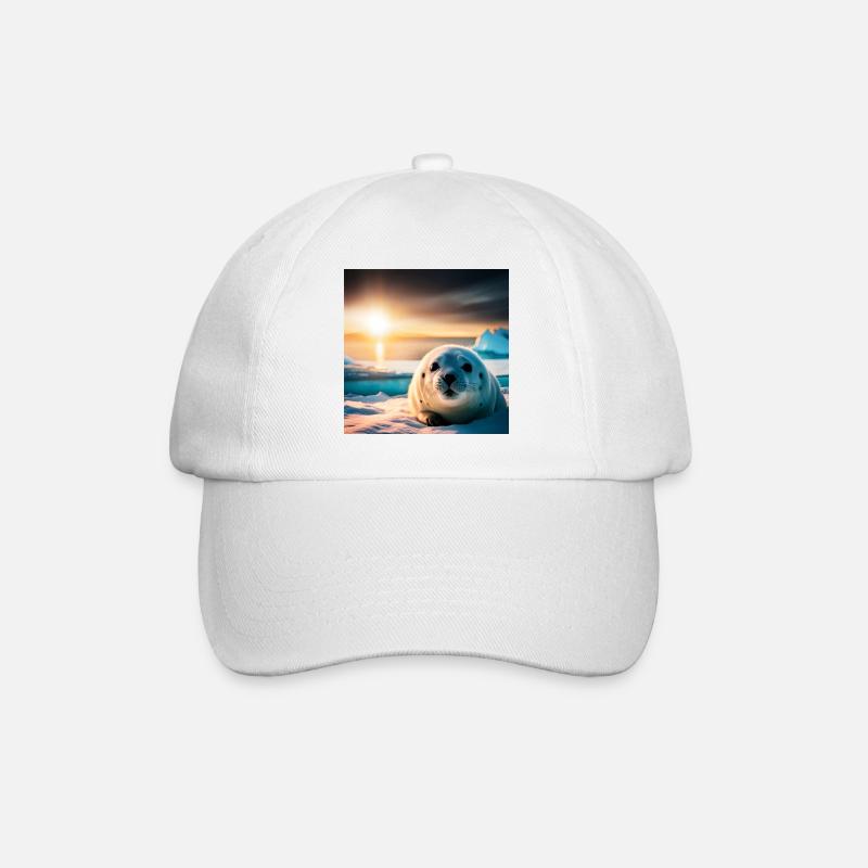 Bébé Phoque - Casquette classique - blanc/blanc