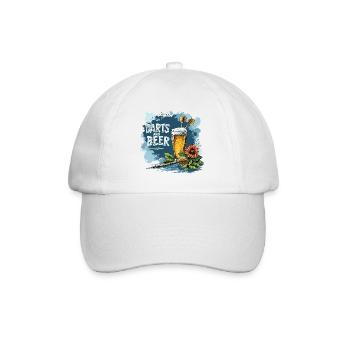 Darts And Beer Dart Sayings Sports - Baseball Cap - white/white - Front