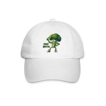 Légumes fous : Brocoli Calisthenics Pro Thumbs Up - Casquette classique - blanc/blanc - Devant