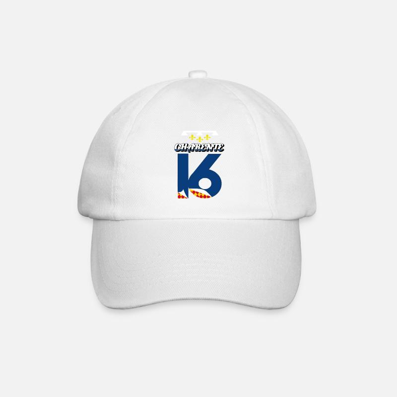 Charente - Casquette classique - blanc/blanc