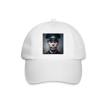 Conspiracy 04 - Ferme-la - Casquette classique - blanc/blanc - Devant