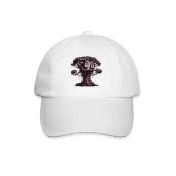 Treehouse / Treetop / Treehouse / Adventure - Baseball Cap - white/white - Front
