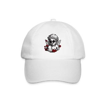 Cupid / Love / Arrow / Heart / Valentine's Day - Baseball Cap - white/white - Front