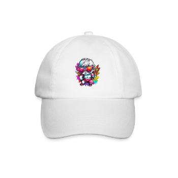 Cupid / Love / Arrow / Heart / Valentine's Day - Baseball Cap - white/white - Front