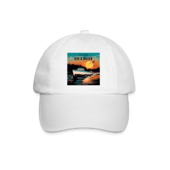 Holiday On a Boat Sunset - Baseball Cap - white/white - Front