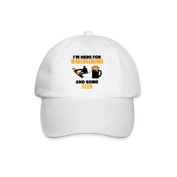 Surf, Wakeboard, Kitesurfer, Surf de déclaration - Casquette classique - blanc/blanc - Devant