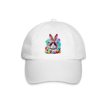 Easter Bunny / Easter / Eggs / Holidays / Easter - Baseball Cap - white/white - Front