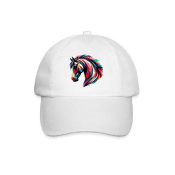 Cheval - Casquette classique - blanc/blanc - Devant