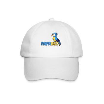 Parrot, Spuch, Bird, Zoo, Animal Lover, Jungle - Baseball Cap - white/white - Front