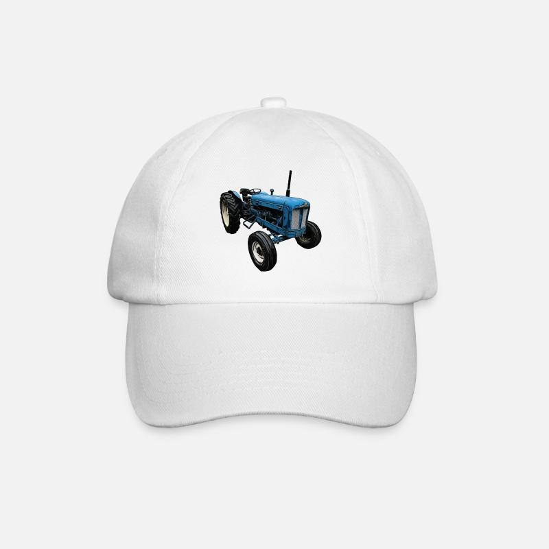 Traktor Super Major 6 - Baseballkappe - Weiß/Weiß