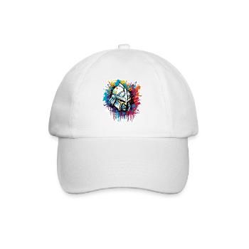 Spartiate / Guerrier / Combattant / Ancien / Sparte - Casquette classique - blanc/blanc - Devant