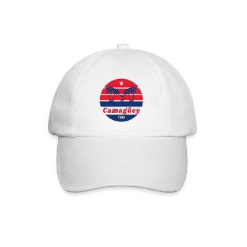 Palmiers Camagüey, Cuba, design caribéen - Casquette classique - blanc/blanc - Devant