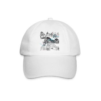 Les monuments d’Essen - Casquette classique - blanc/blanc - Devant
