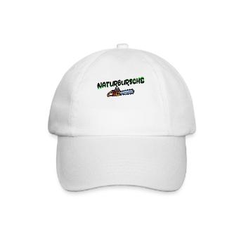 Solid Yard Wood Saw Statement Lumberjack Forestry - Baseball Cap - white/white - Front
