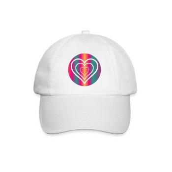MOM. MOTHER'S DAY. HAPPY MOTHER'S DAY - Baseball Cap - white/white - Front