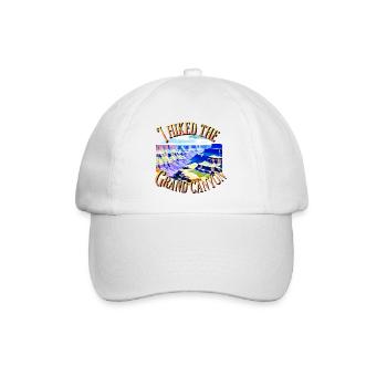 J’ai fait une randonnée dans le Grand Canyon Arizona Men Women - Casquette classique - blanc/blanc - Devant