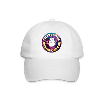 J’ai fait une randonnée dans le Grand Canyon Arizona Men Women - Casquette classique - blanc/blanc - Devant