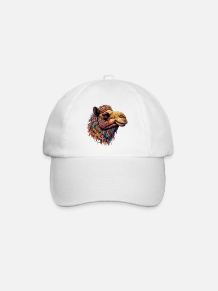 Kamel - Baseballkappe - Weiß/Weiß