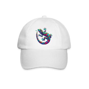 Gecko - Casquette classique - blanc/blanc - Devant