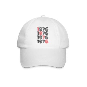Millésime 1976 - Casquette classique - blanc/blanc - Devant