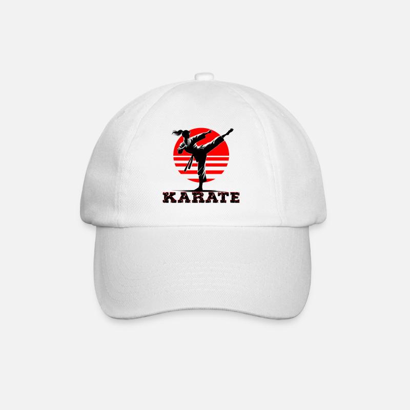 Karaté - Casquette classique - blanc/blanc