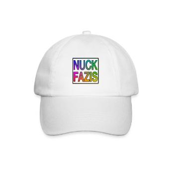 NUCK FAZIS - Baseballkappe - Weiß/Weiß - Vorne